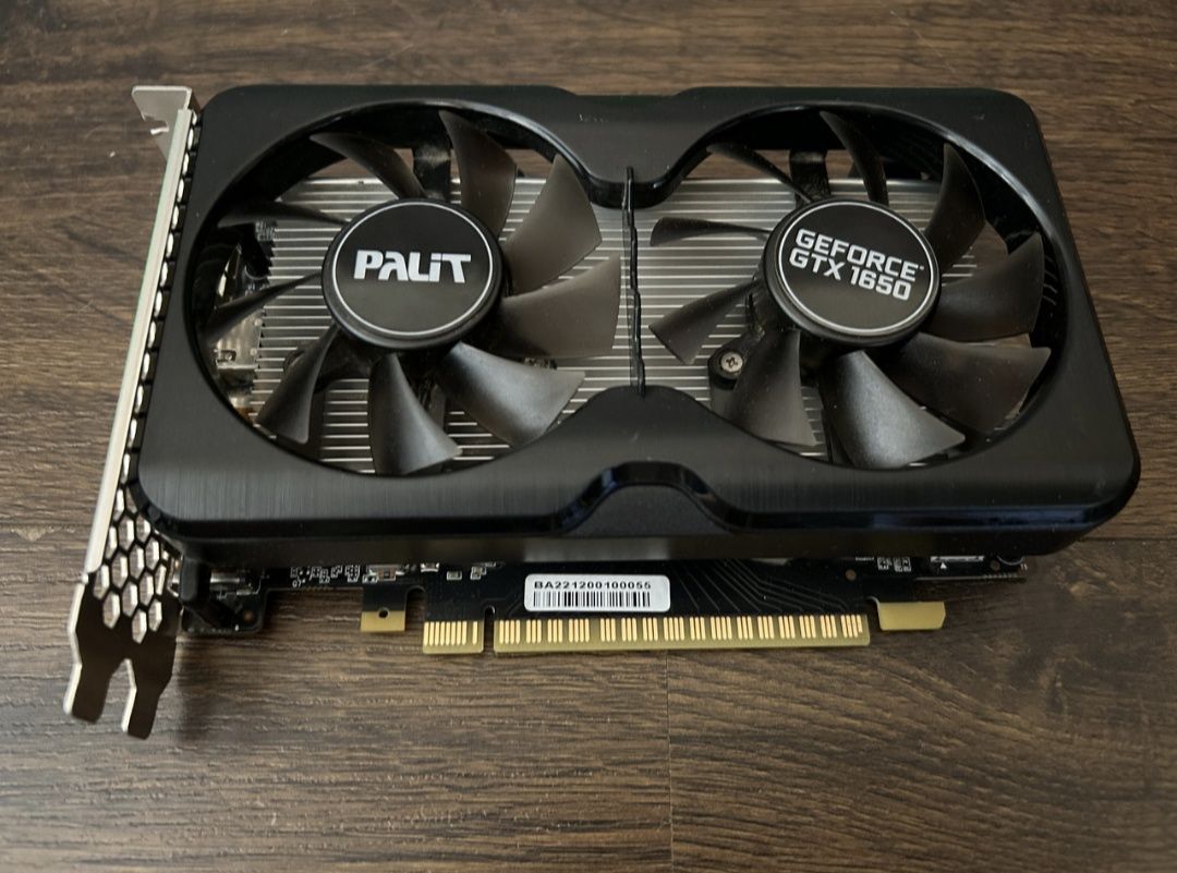 Відеокарта Palit GeForce GTX 1650(GDDR6)  gtx 1060 gtx970 rx580 rx570