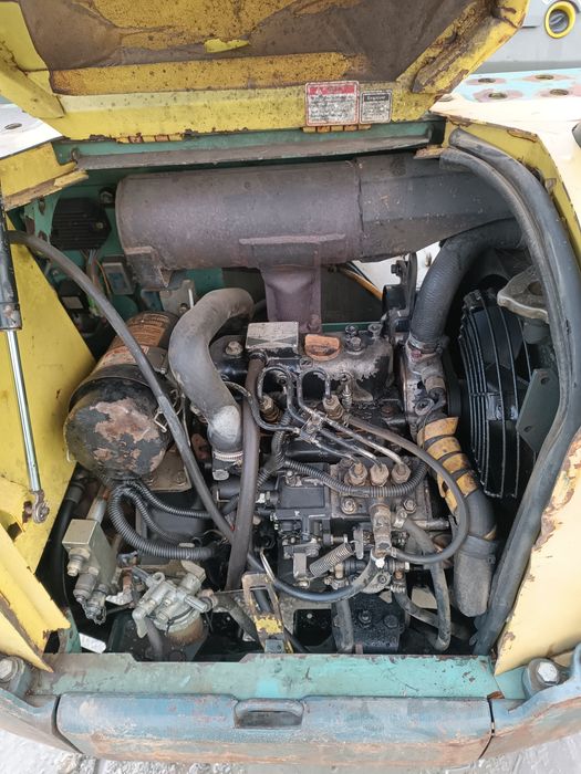 Minikoparka mini koparka yanmar b17 wozidlo