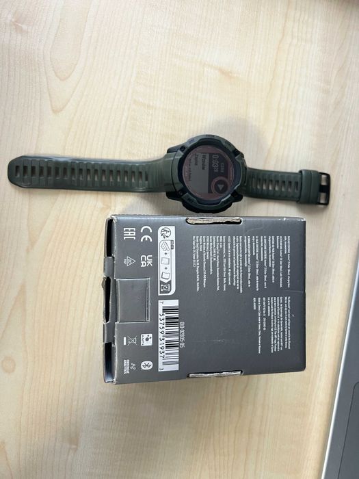 Garmin Instinct 2X Solar – świetny stan, komplet pudełko + kabel