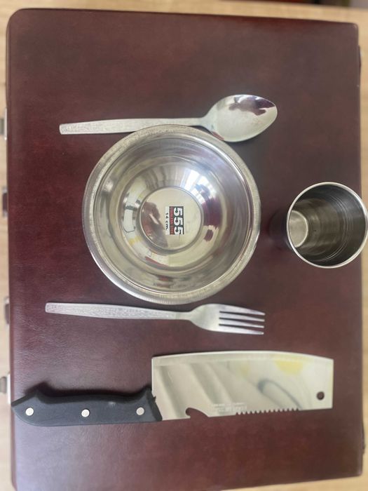 Набір для пікніку, барбекю, юшки "Ягуар". Новий.