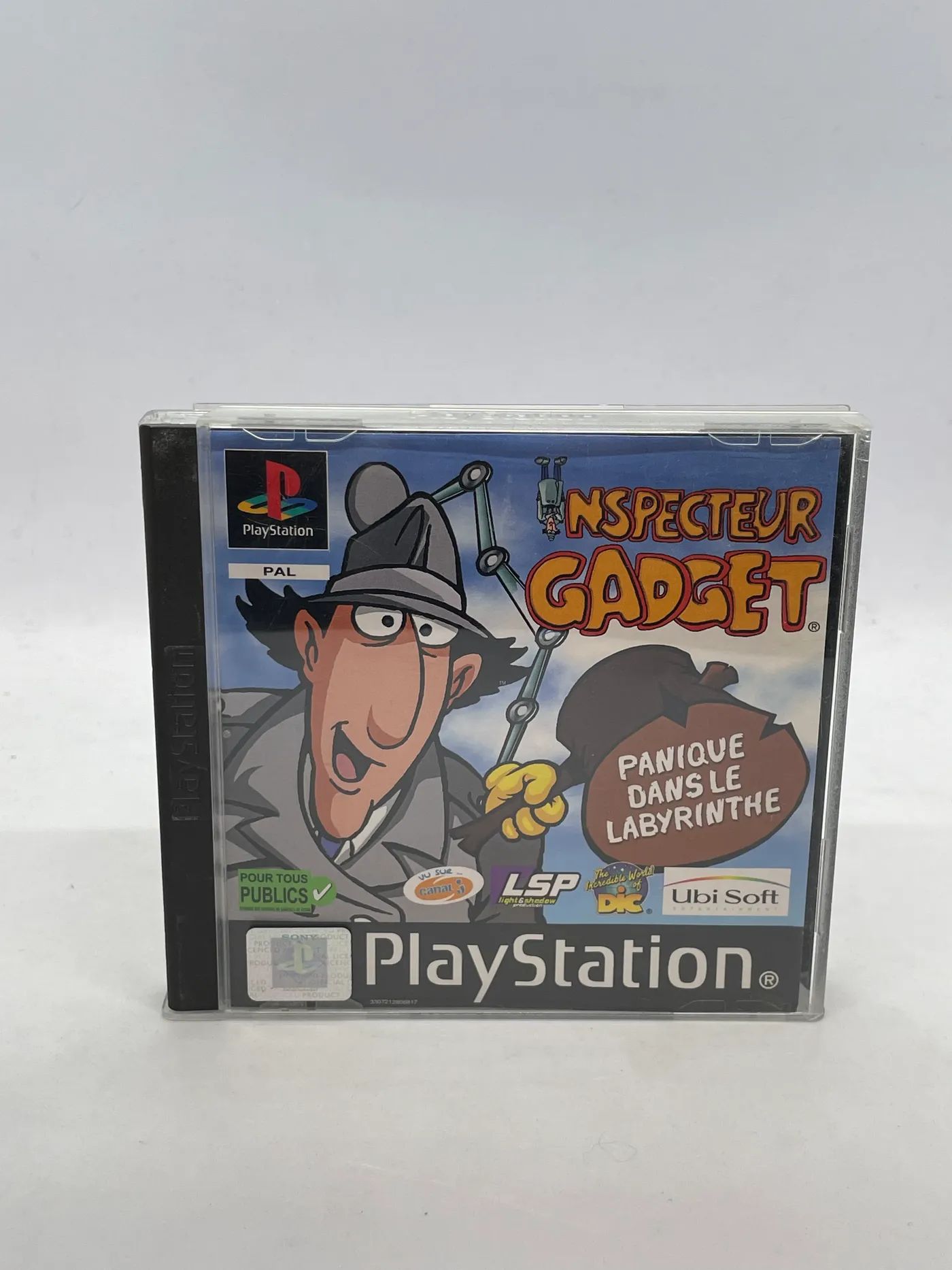 Inspector Gadget Gadget's Crazy Maze PS1 PSX Po Angielsku
