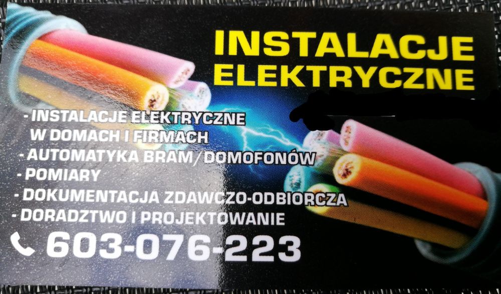 Elektryk Instalator BRAMY AUTOMATYKA ,  automaty, domofony.Klima.alarm