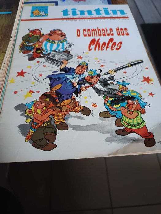 Livros banda desenhada do Tintin