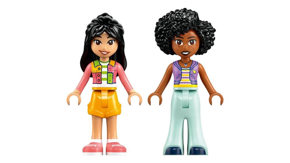 Klocki Lego Friends Stoisko z watą cukrową i skuter 110 elementów