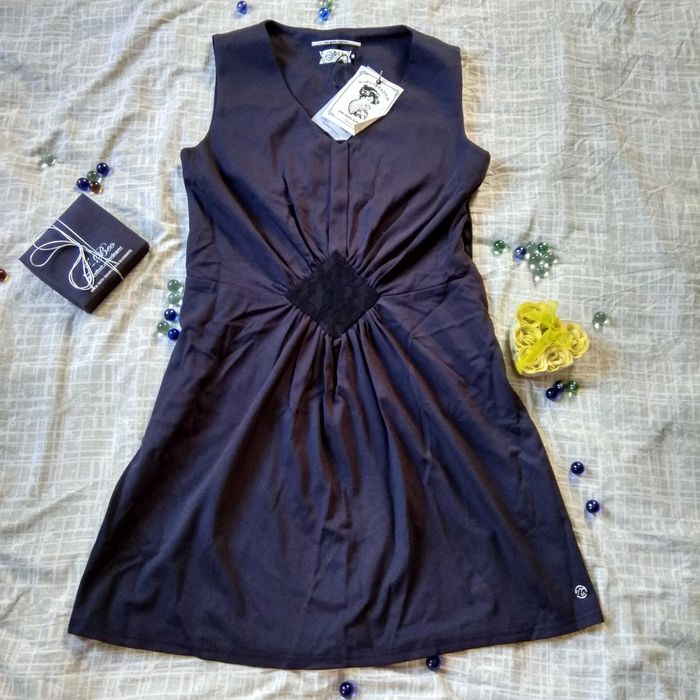 Черное трикотажное платье. Платье на Хеллоуин. Школьная форма. Новое.