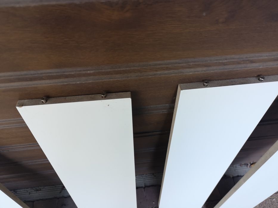 Osłona, maskownica biala do grzejnika, panel