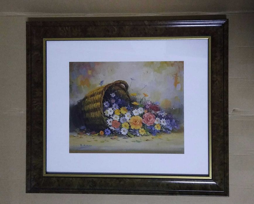 Quadro  com motivo Floral