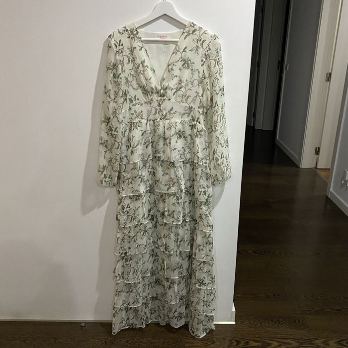 Vestido maxi Anne Louise tam 36