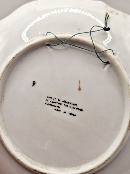 Talerz dekoracyjny na ścianę Korea