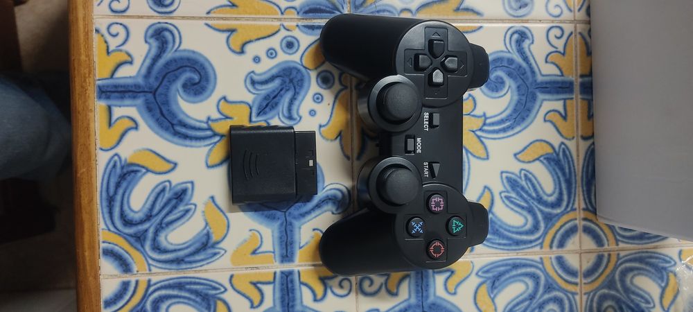 Comando preto para a PS2
