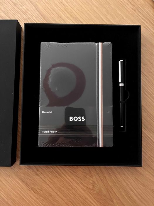 Notatnik i pióro Hugo Boss