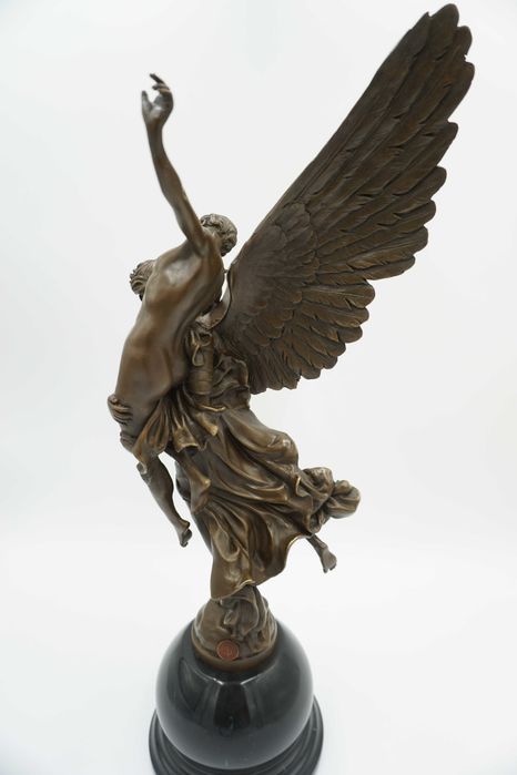 DUŻA figura z brązu gloria victis-chwała zwyciężonym