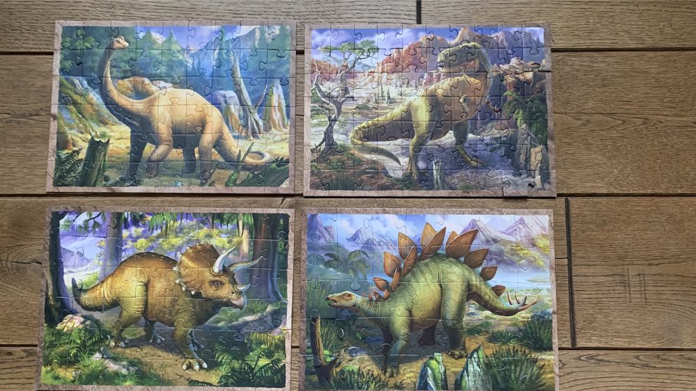 Puzzle Dinozaury