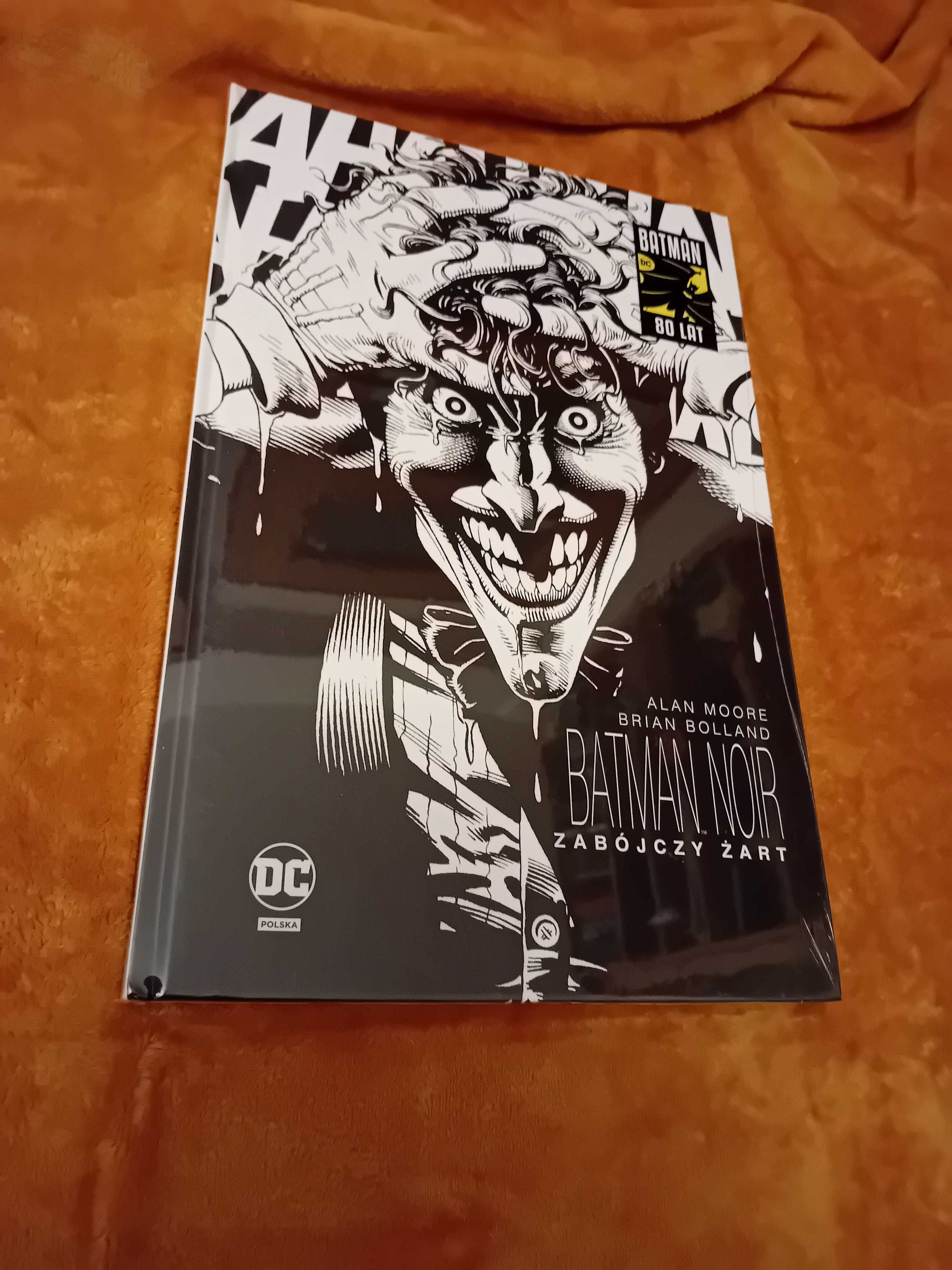 Batman Noir komiksy 4 tomy Zabójczy żart, Pewnego dnia, Hush, Powrót