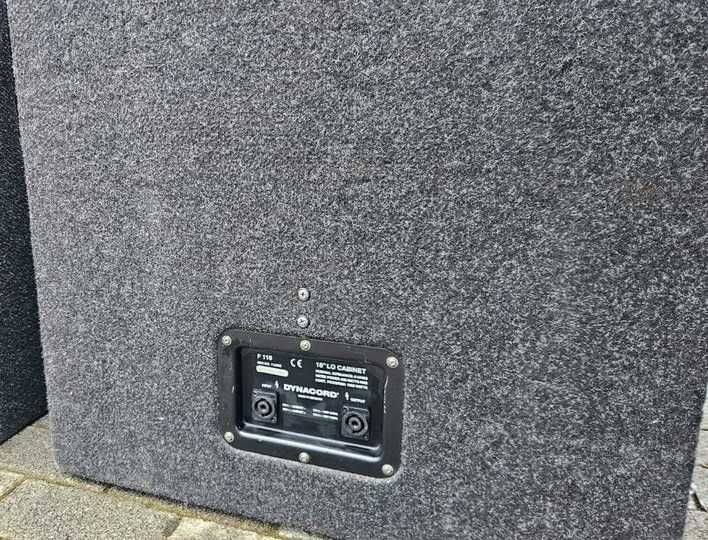 1 x Dynacord F118 sub z głośnikiem Fostex L569