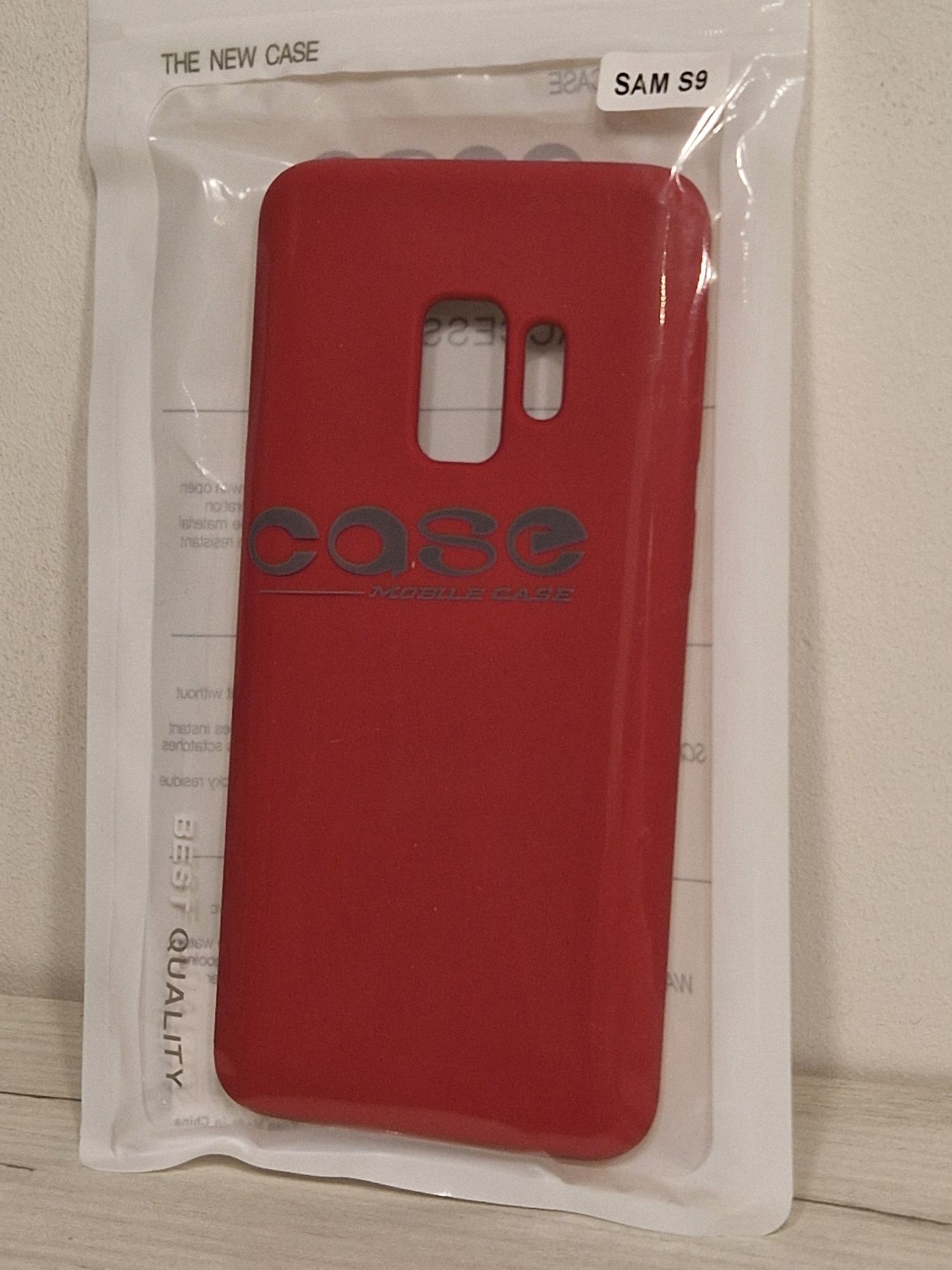 Silicone Lite Case do Samsung Galaxy S9 bordowy