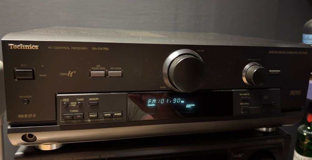 Amplituner Technics SA-DX750 ładny stan 100% sprawny