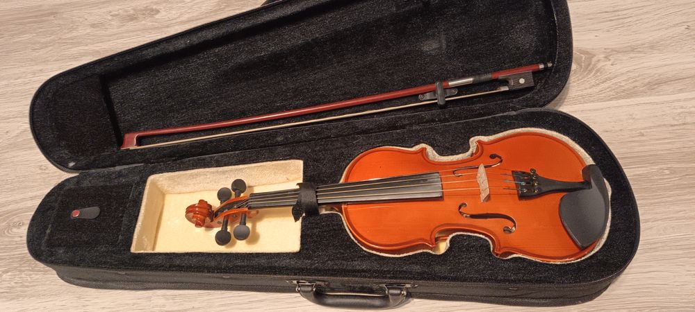 Skrzypce szkolne do nauki gry