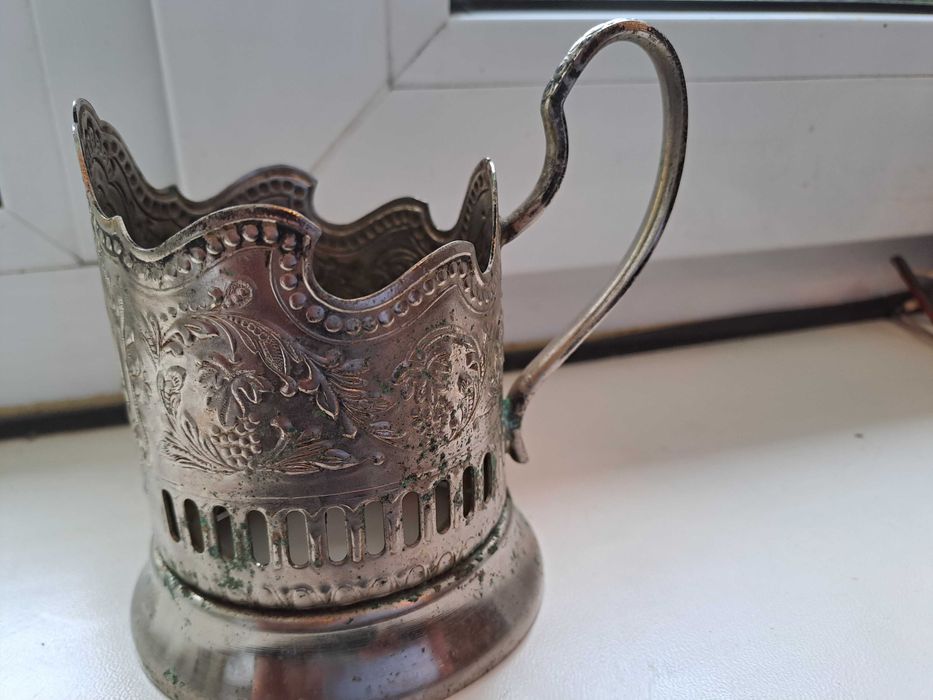 Підстаканник мельхіор часів СССР, космос