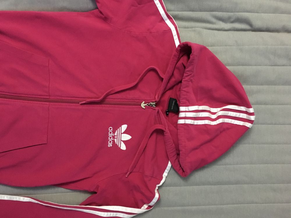 Bluza adidas rożowa M 38