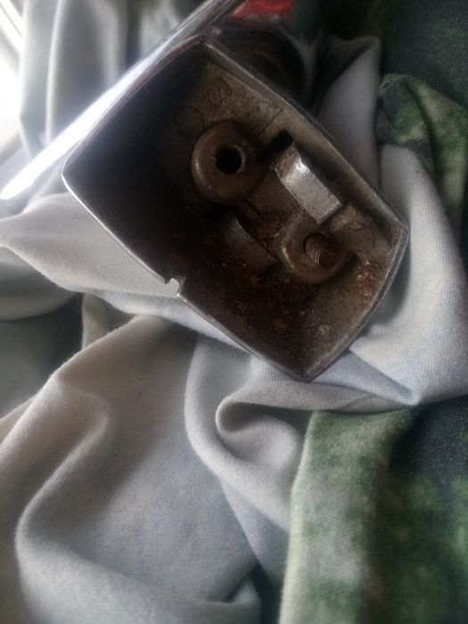 Зеркало боковое никилированое