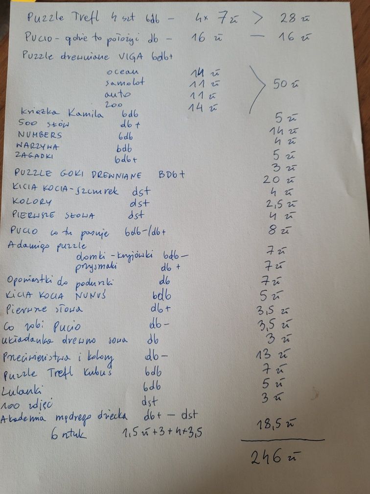 Zestaw książeczek i pomocy dydaktycznych dla dwulatka/trzylatka