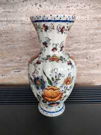 Винтажная полихромная голландская ваза Delft