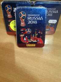 Fifa World Cup Russia 2018 Panini puszka kolekcjonera z naklejkami