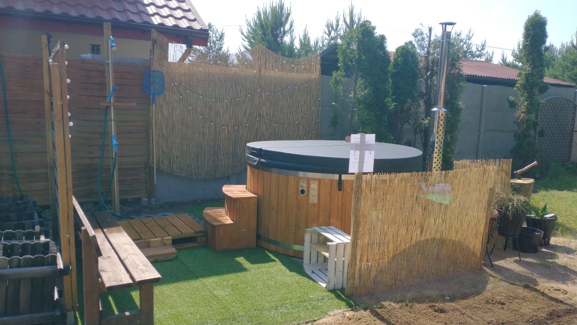 Domki całoroczne z jacuzzi