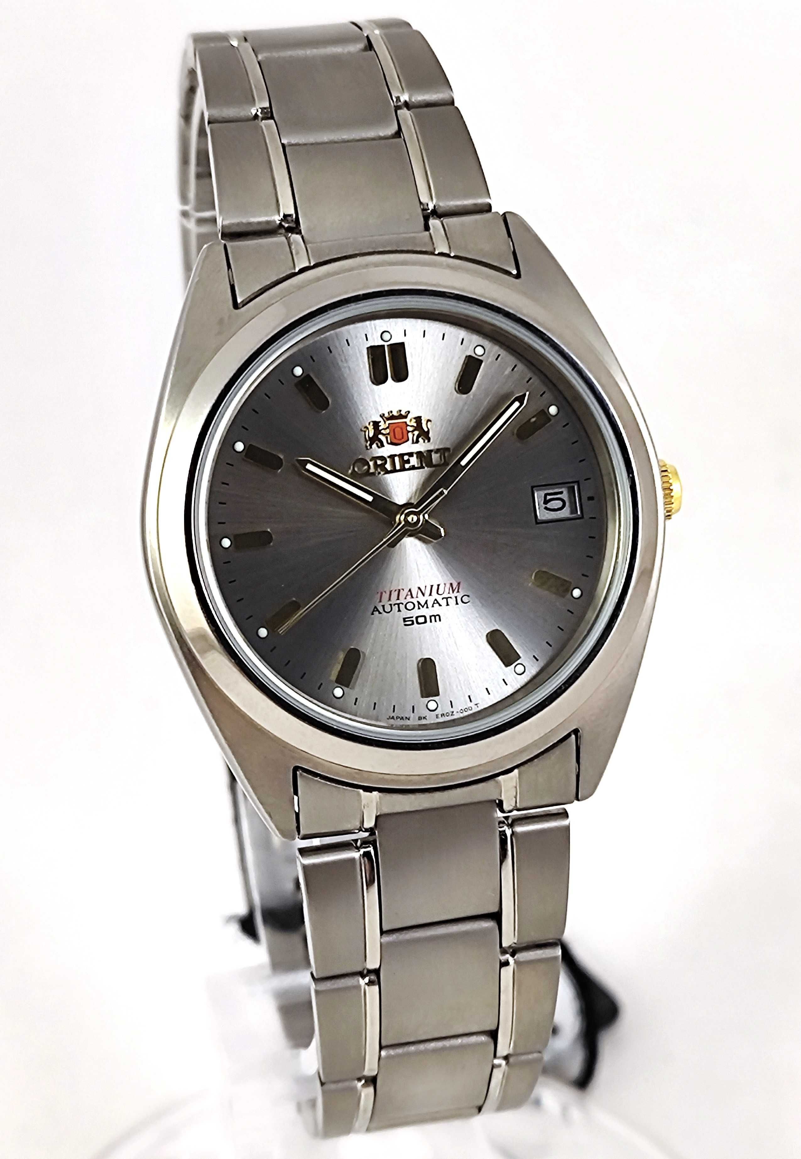 Новые часы Orient Titanium Japan. Часы Ориент Титан. Бирки, коробочка.