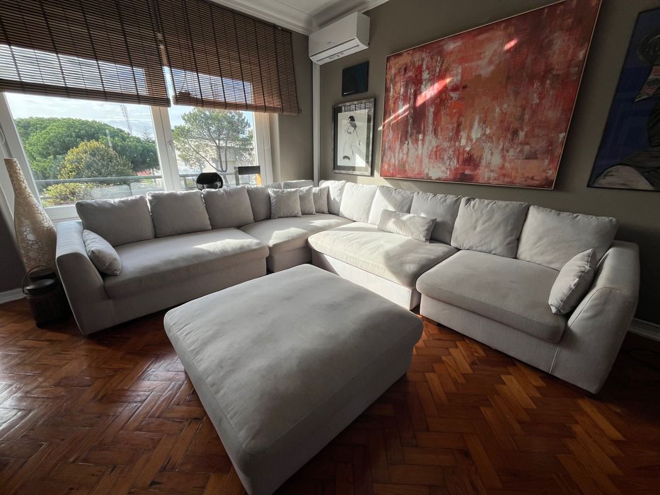 Sofá Modular + pouf kinda Home