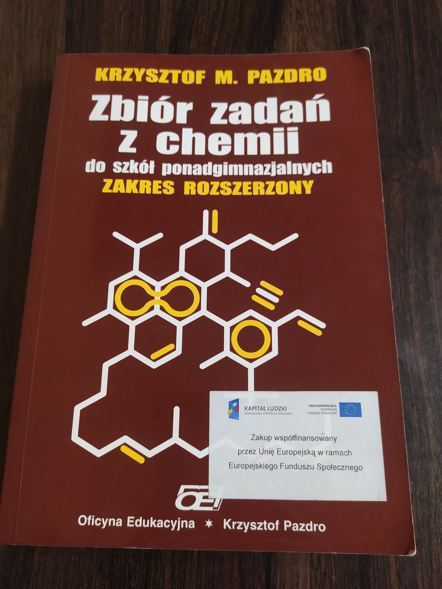 Zbiór zadań z chemii M.Pazdro