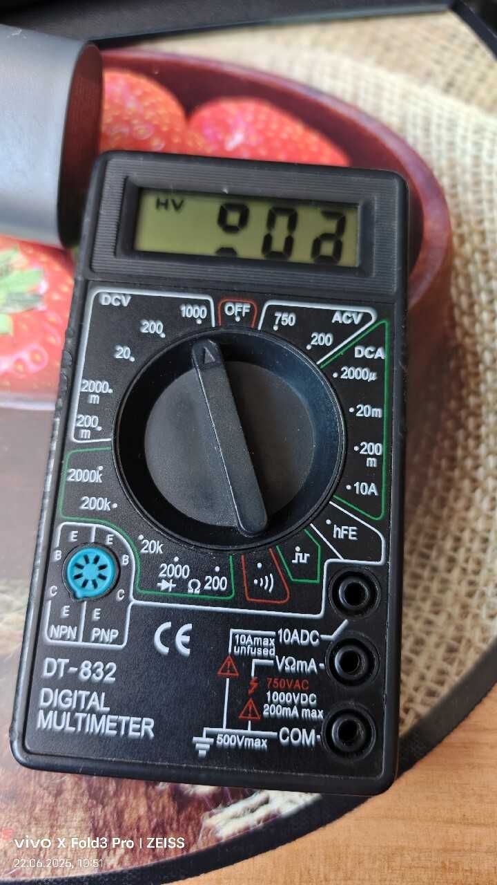 Miernik DT-832 digital prawie ok.