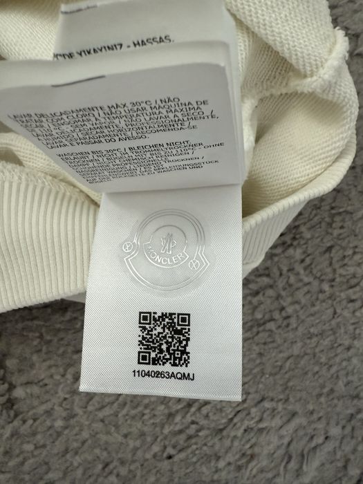 Moncler bluza unisex oryginał kody