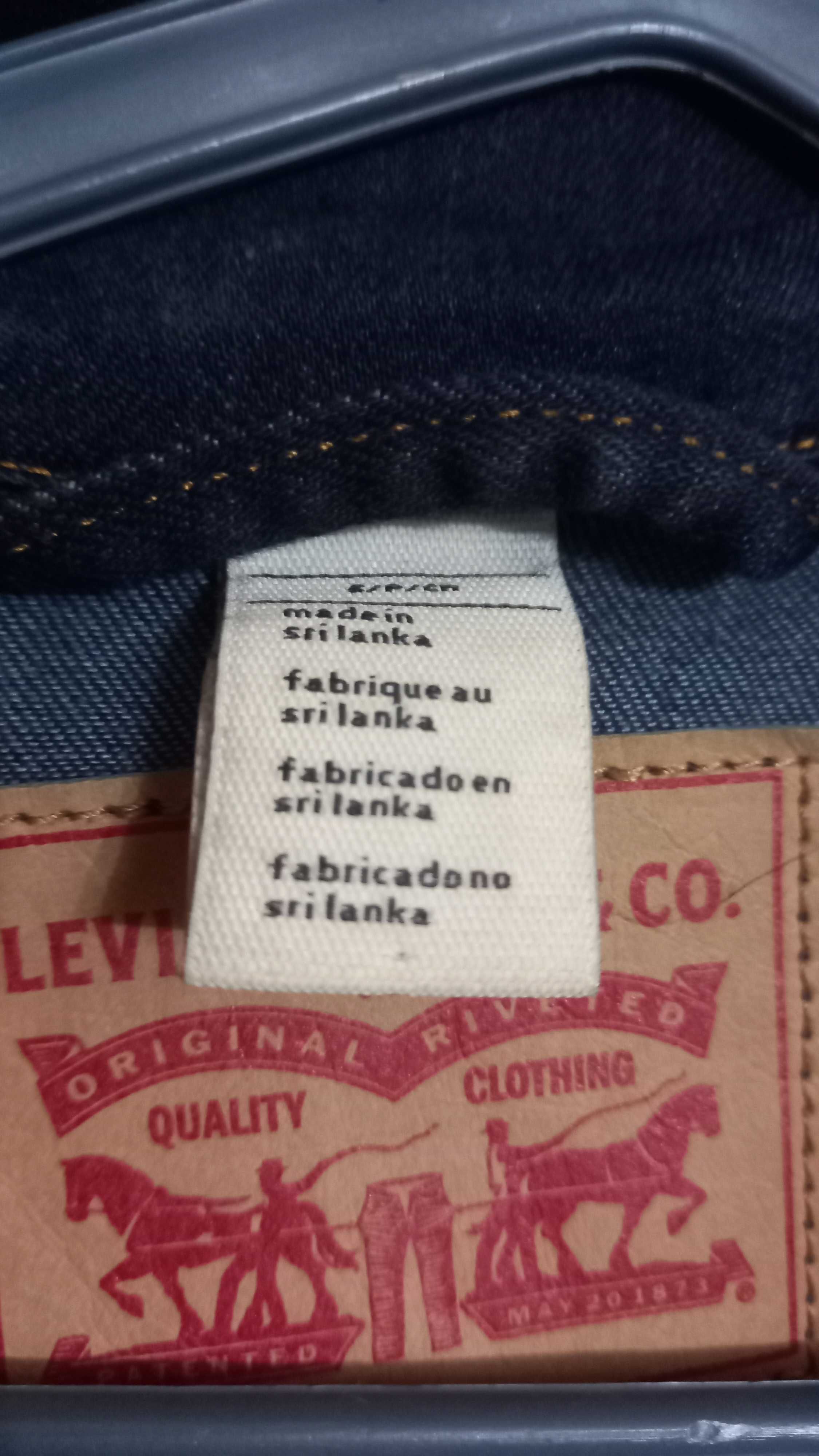 Blusão de ganga Levi Strauss de senhora