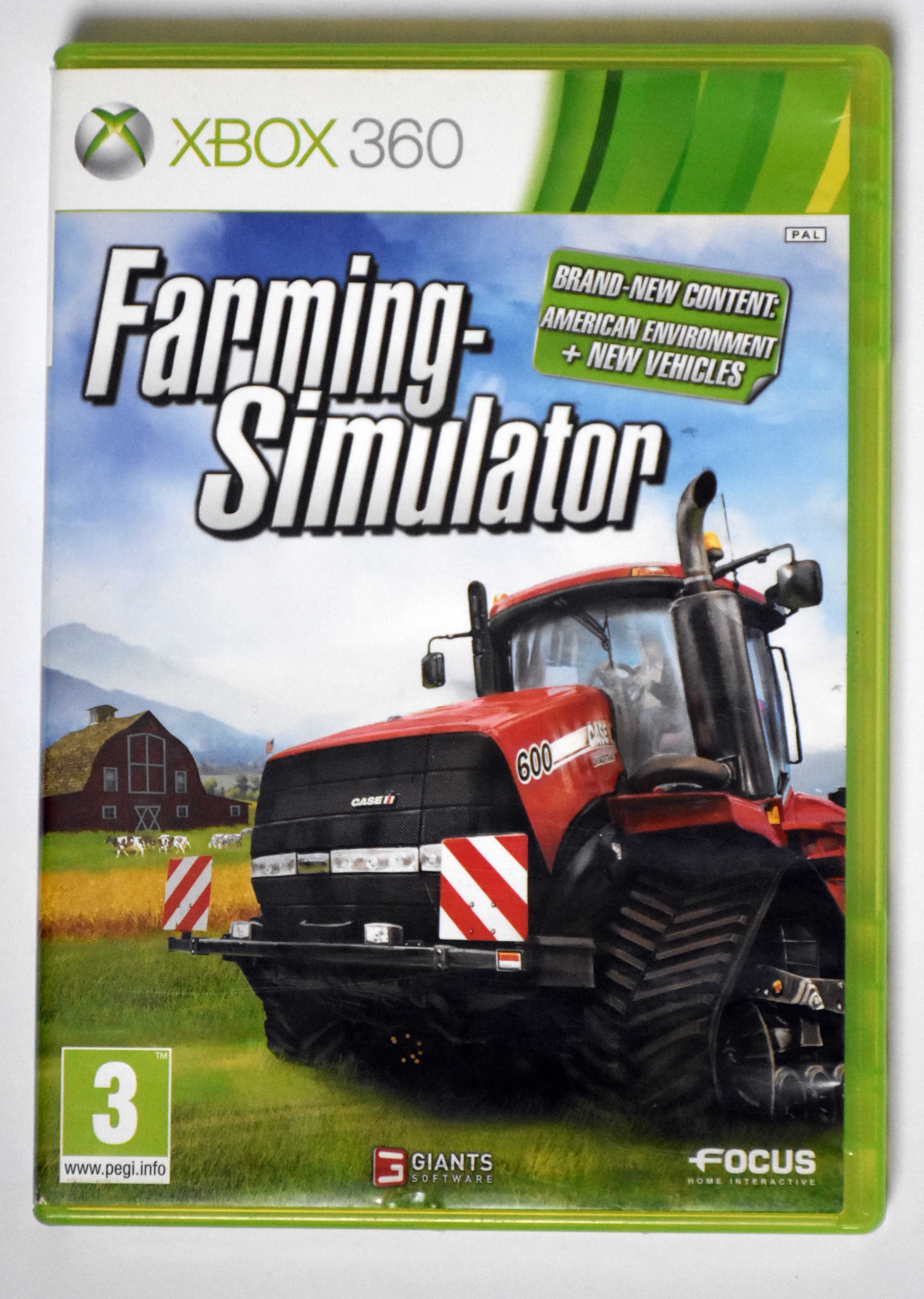 Gra Farming - Simulator na Xbox 360 wersja PL rzadka !