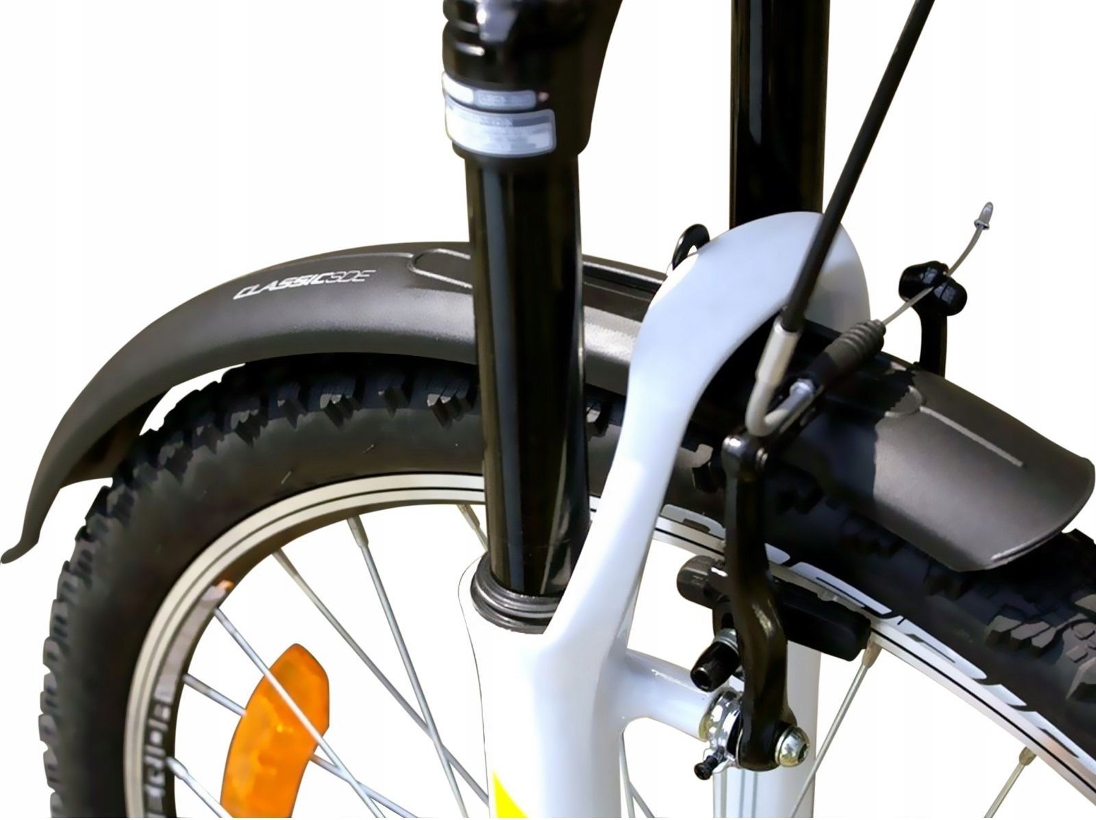 Simpla Classic 24" 26" błotniki rowerowe przód + tył rower miejski