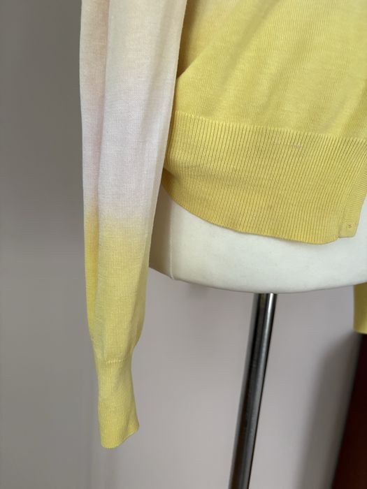 Sweter komplet Bliźniak jedwabny  kardigan i bluzka rozmiar XL