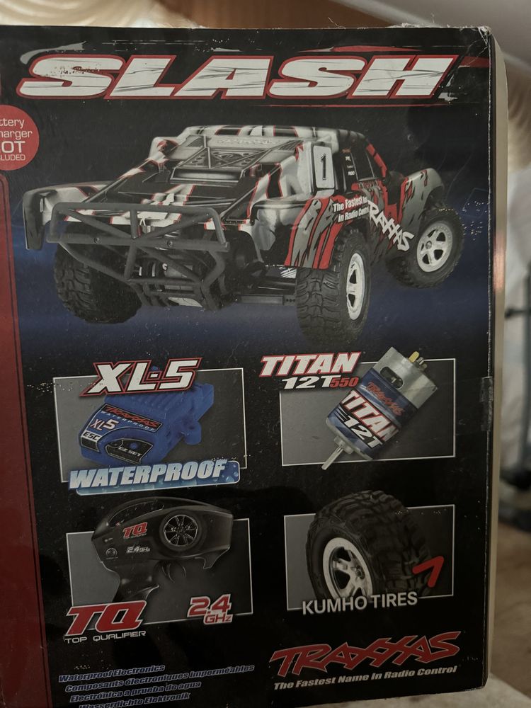 Автомобиль Traxxas Slash 1:10 2WD RTR (58024_REDX)