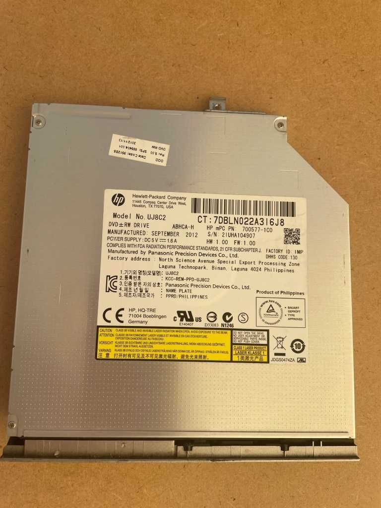Napęd DVD RW Hewlett-Packard UJ8C2