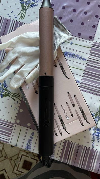 Плойка 6 в 1 для завивки волосся з змінними керамічними насадками