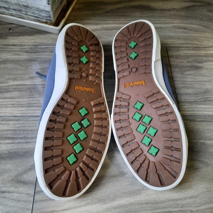 Niebieskie/Jeansowe buty Timberland