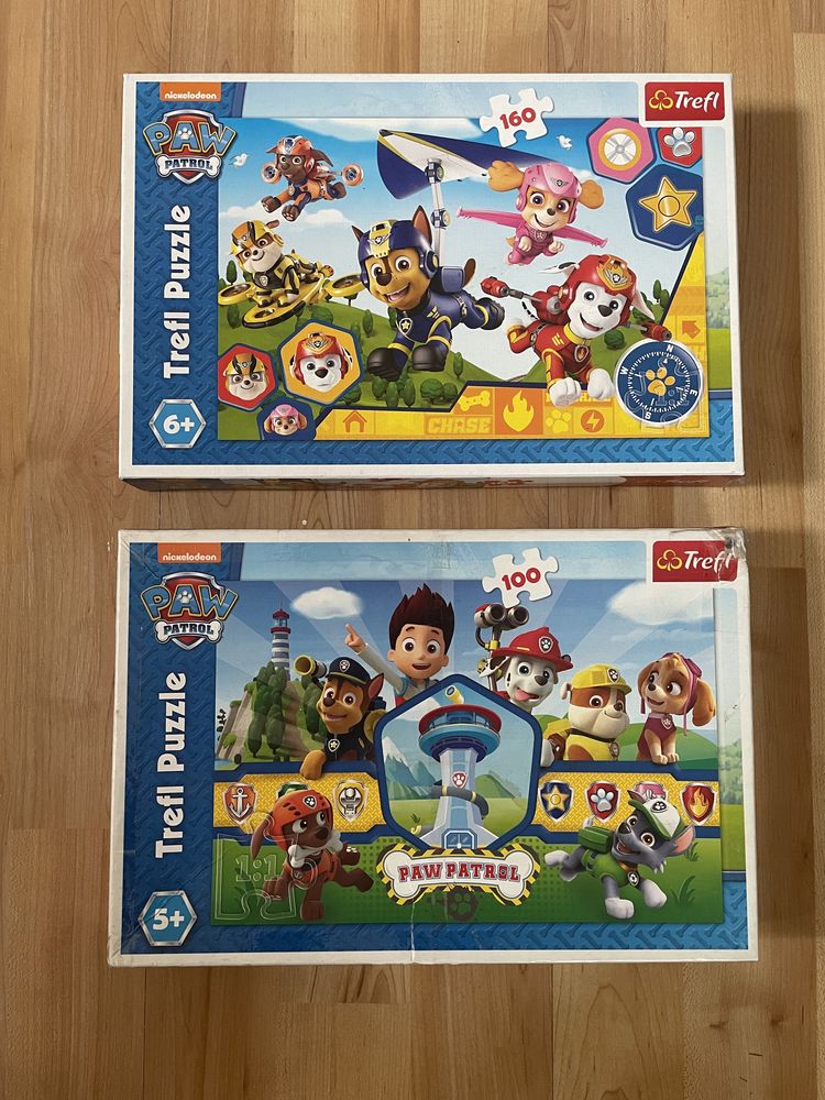 2 szt Puzzle Paw Patrol