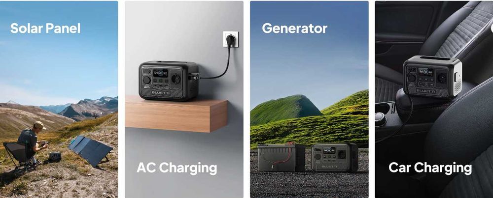 Портативні зарядні станції BLUETTI AC2A Portable Power Station
