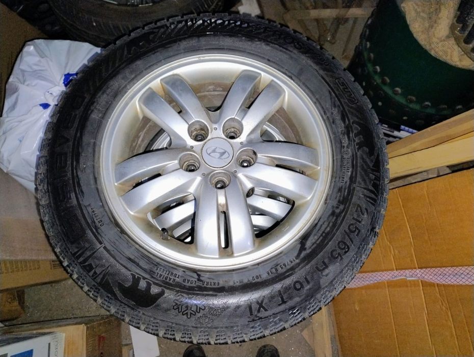 Диски та зимові шини Хюндай Туксон