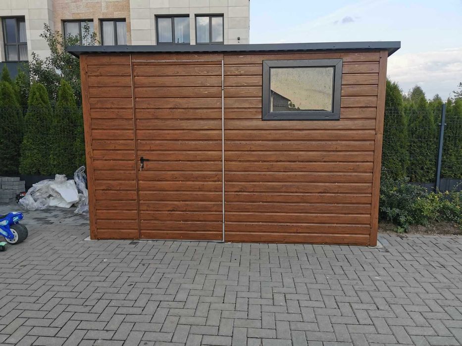 schowek budowlany schowki blaszaki garaże schowek 5x3