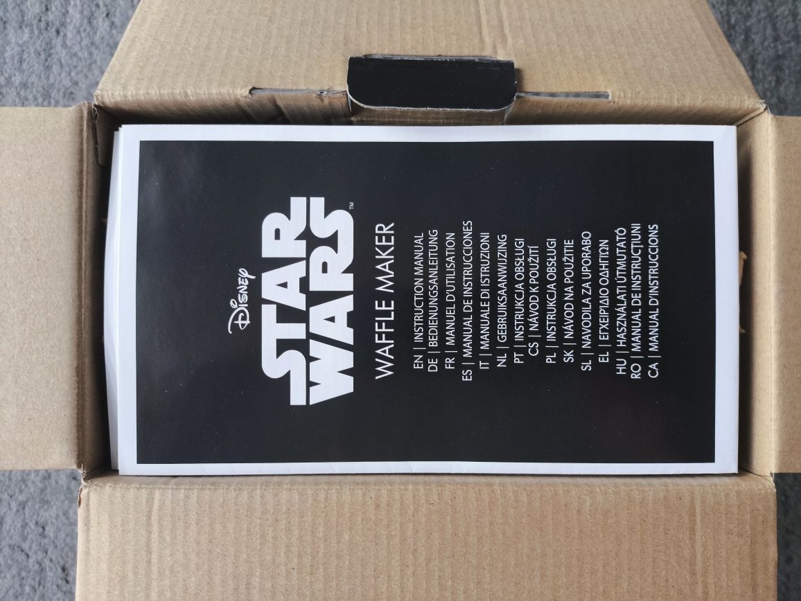 Żelazkó do gofrów Star Wars
