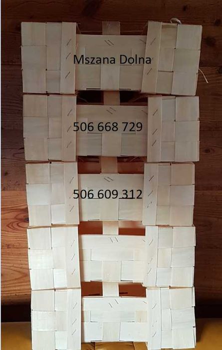 Koszyki na truskawki 2 kg , łubianki , kobiałki, nowe , wysłka