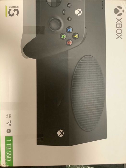 Xbox series S 1TB czarny jak nowy - jeszcze na gwarancji
