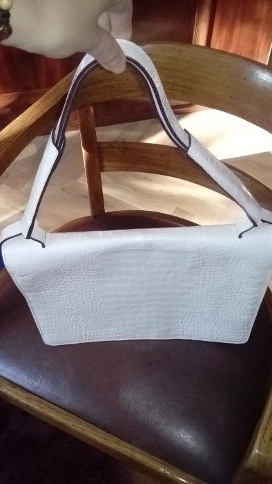 Torebka włoska skóra Calvin Klein A 4 oryginał